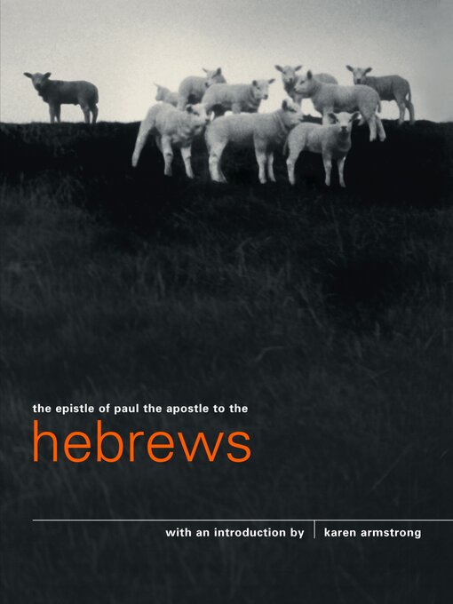 Cover image for The Epistle of Paul the Apostle to the Hebrews